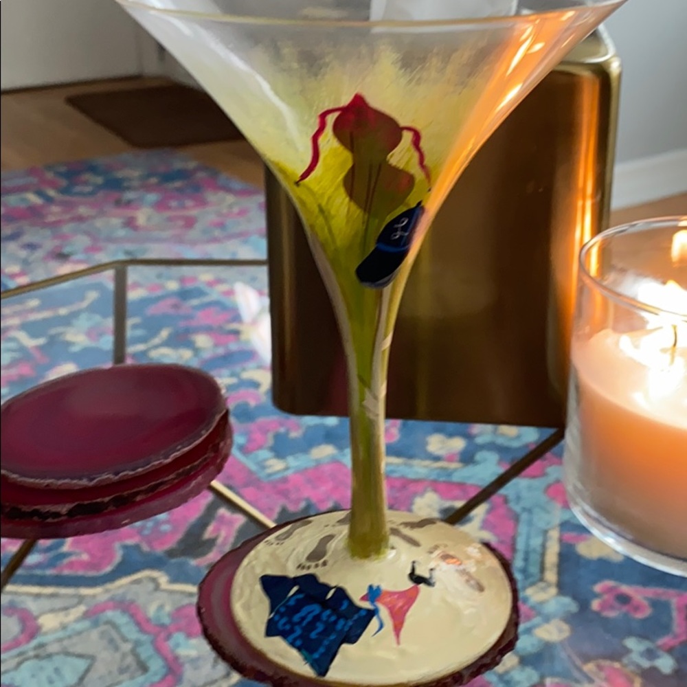 Lolita “sex on the beach” martini glass